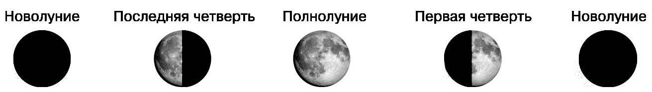 Календарь лунных суток декабря 2024, лунные сутки на сегодня