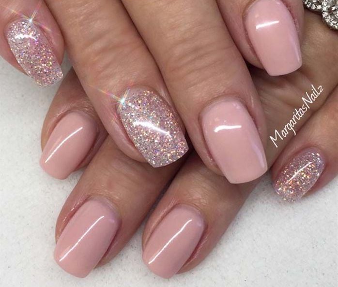 Красивый розовый маникюр 2022 - красивые розовые ногти