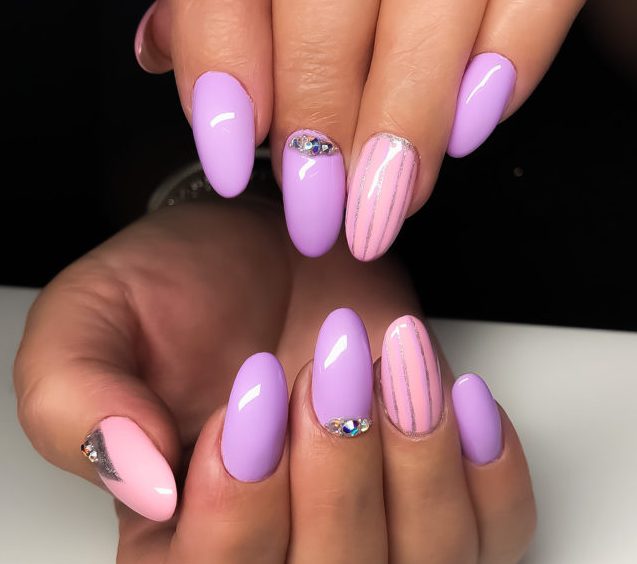 Весенний розовый маникюр 2021 - розовые ногти весны
