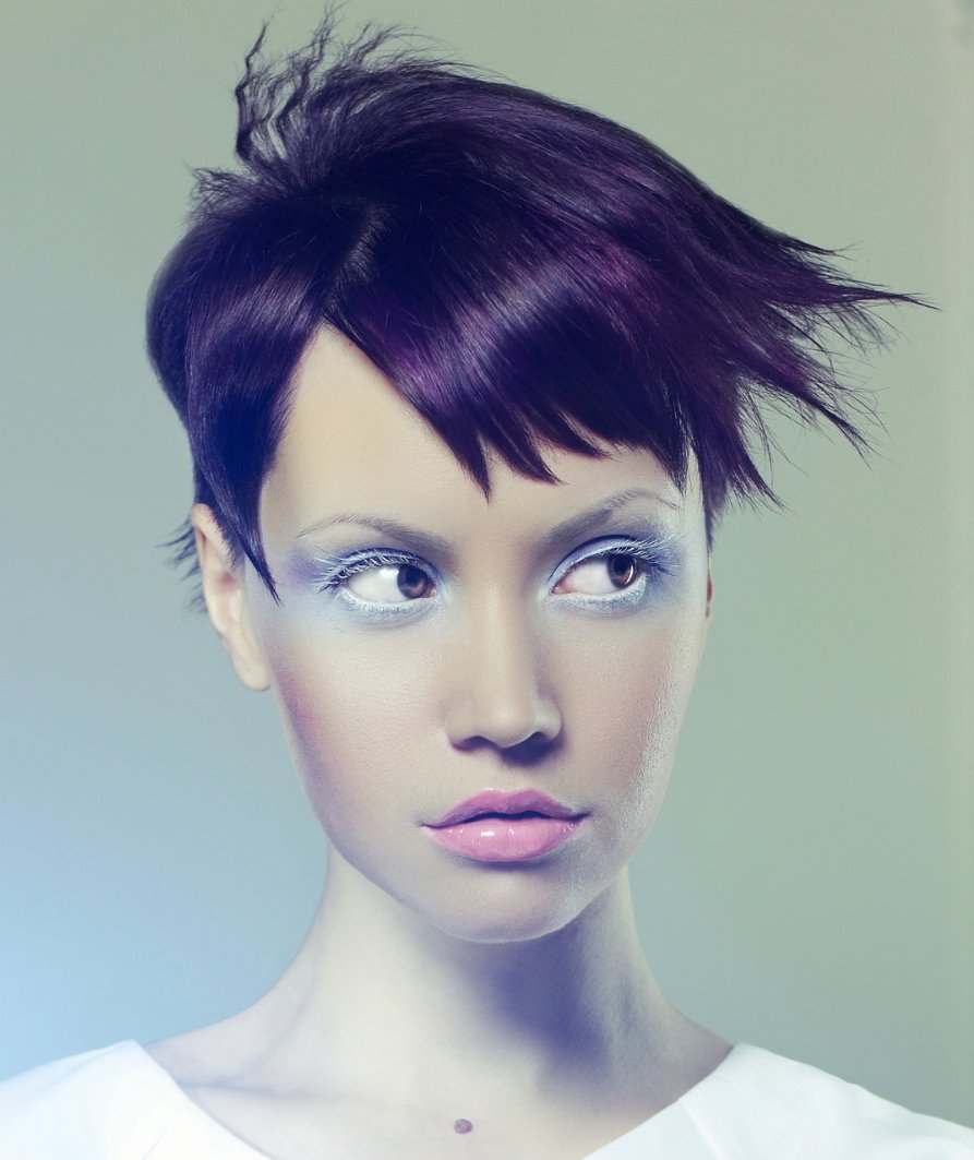 Асимметрия 2021 стрижка женская, короткие и средние волосы, фото