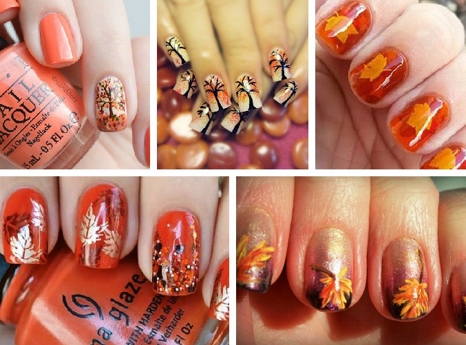 Мода оранжевых ногтей, модные оранжевые новинки и идеи с фото