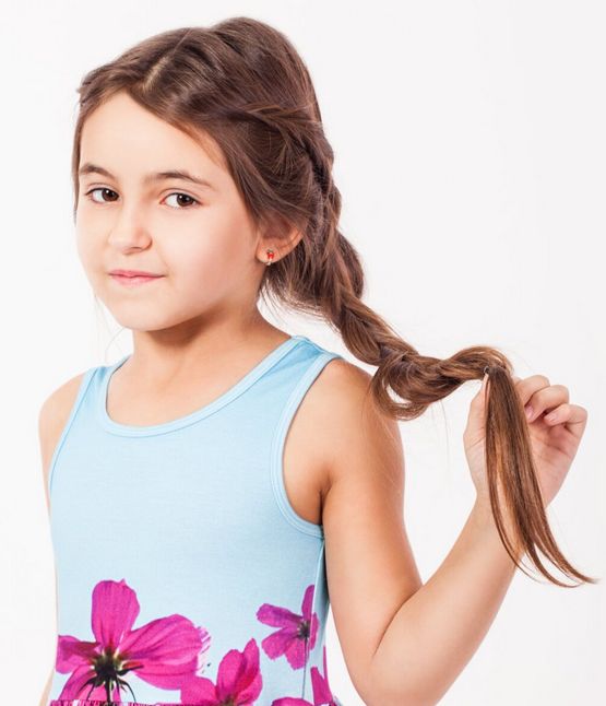 Прически девочкам 9-10 лет, плетеная коса 2022