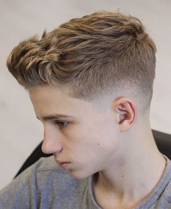 Стрижка мальчику 10 лет 2020, стильные прически волос, современные с челкой