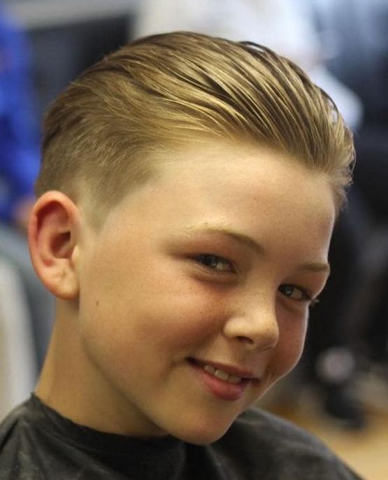 Стрижка мальчику 12 лет 2021, стильные прически волос, современные с челкой