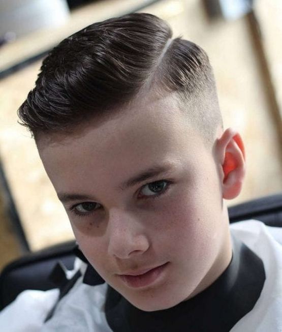 Стрижка мальчику 14 лет 2021 стильные прически, современные с челкой